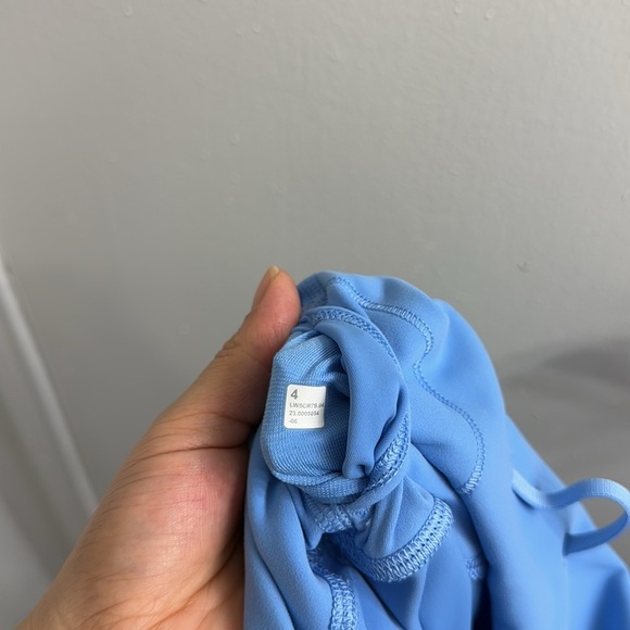 Lululemon Base Pace High-Rise Running Tight 25" *Brushed Nulux ~ Blue Nile Sz 4 - Picture 12 of 14